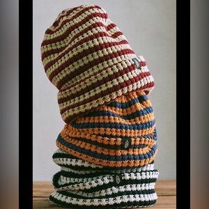 Free People Stripe It Up Cool Down Beanie